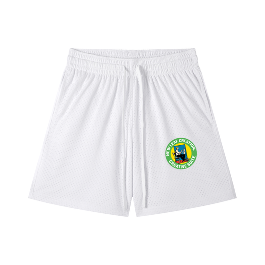 CREATIVE SUITE GREEN STAMP SHORTS