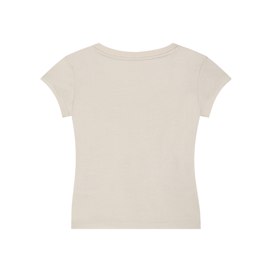 Be Pretty And Hustle - Essential V-Neck Bodycon T-Shirt