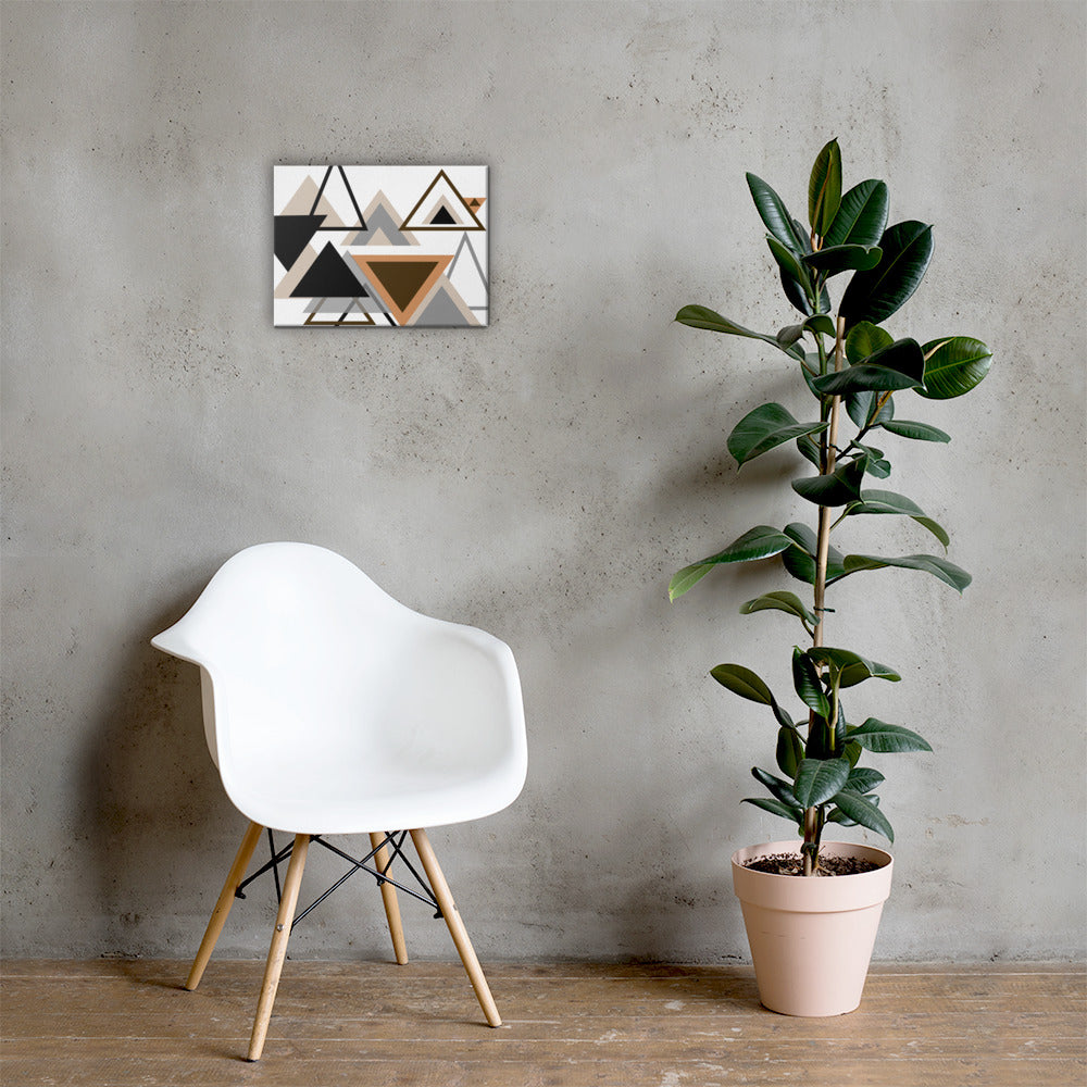 Triangle Abstract - Canvas