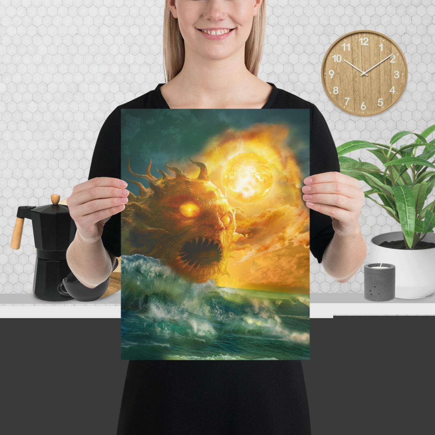 The second Sun of the sea - Poster