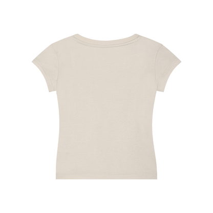 Be Pretty And Hustle - Essential V-Neck Bodycon T-Shirt