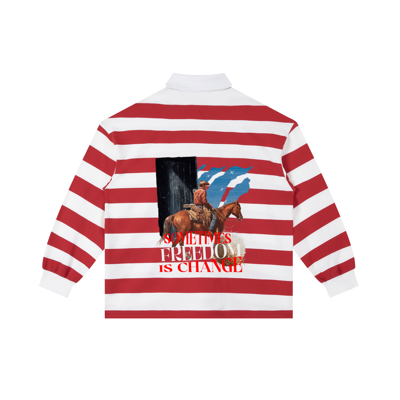 SOMETIMES FREEDOM IS CHANGE POLO SHIRT