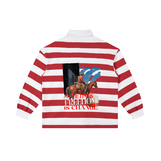 SOMETIMES FREEDOM IS CHANGE POLO SHIRT