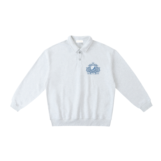 NEW LEAF CLUB POLO SWEATSHIRT POLO SWEATSHIRT
