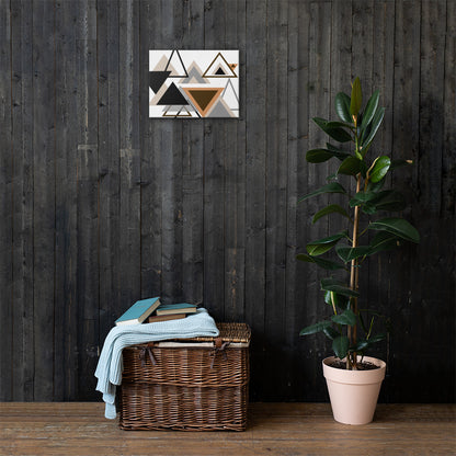 Triangle Abstract - Canvas