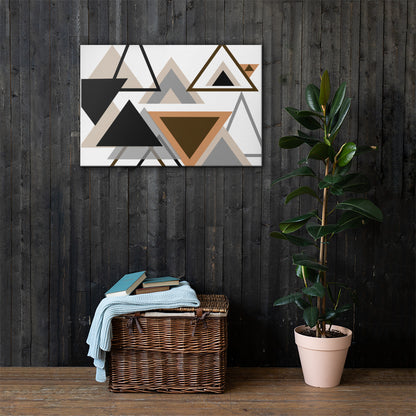Triangle Abstract - Canvas