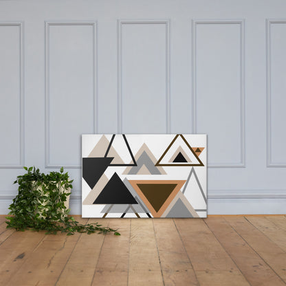 Triangle Abstract - Canvas